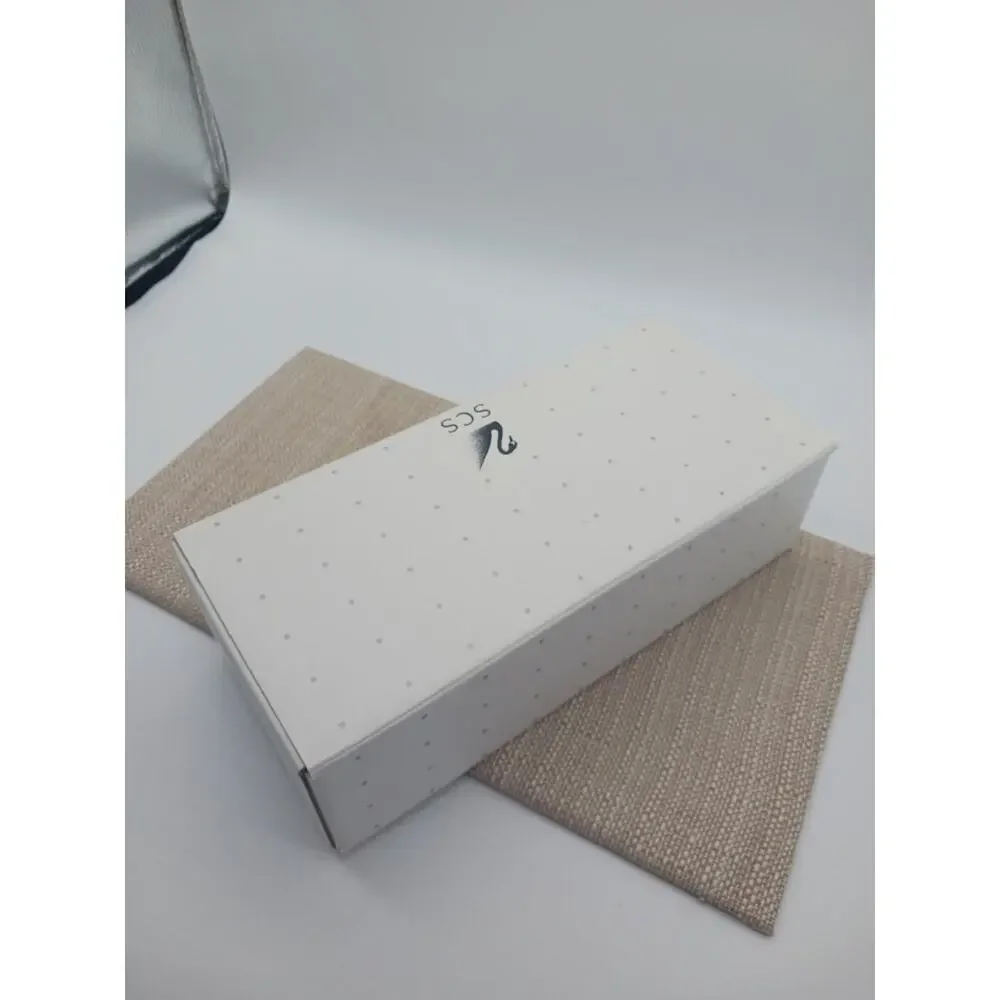 Swarovski SCS Collectors Society Faceted Crystal Paperweight & Pin Swan Logo Box